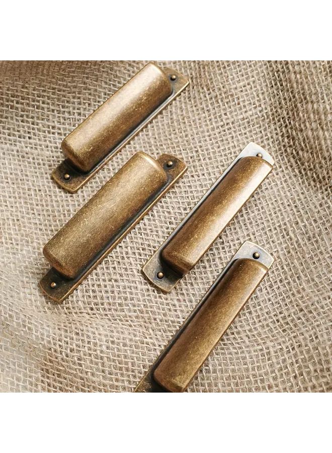 Vintage Bronze Cabinet Handles 76mm Hole Spacing Zinc Alloy Pulls For Kitchen Dresser Wardrobe - Image 3